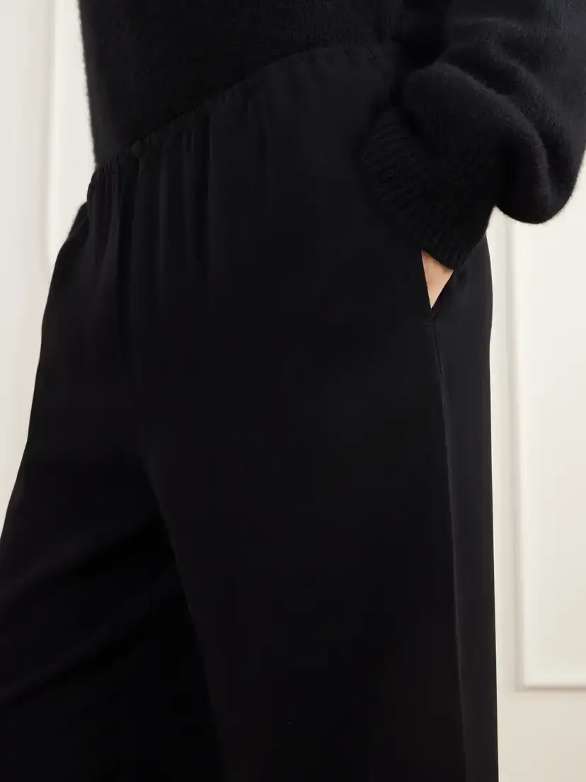 TOTEME Lounge Cady Straight-leg Pants | Thumbnail 5 TOTEME Lounge Cady Straight-leg Pants | Thumbnail 5
