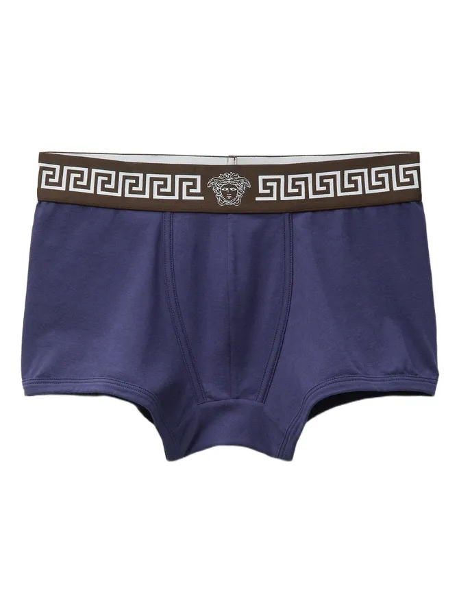 Versace Cotton-Jersey Trunks