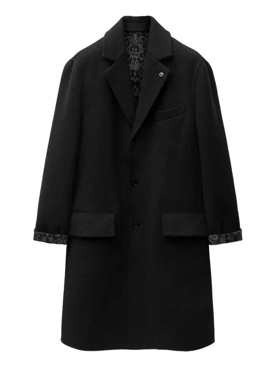 Versace Double Wool & Cashmere Coat
