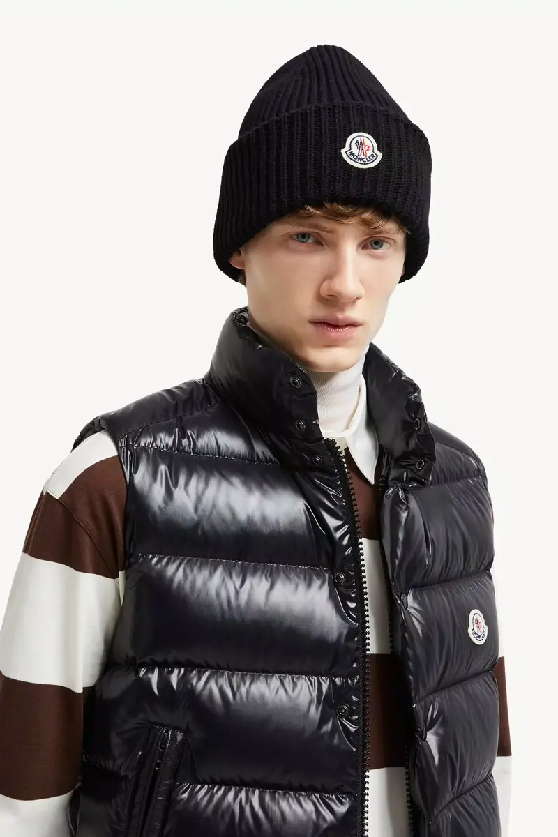 Moncler Wool & Cashmere Beanie | Thumbnail 3 Moncler Wool & Cashmere Beanie | Thumbnail 3