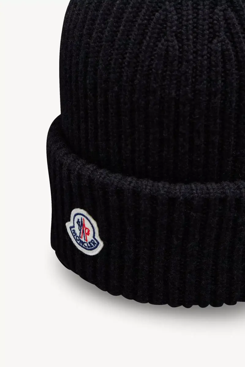 Moncler Wool & Cashmere Beanie | Thumbnail 4 Moncler Wool & Cashmere Beanie | Thumbnail 4