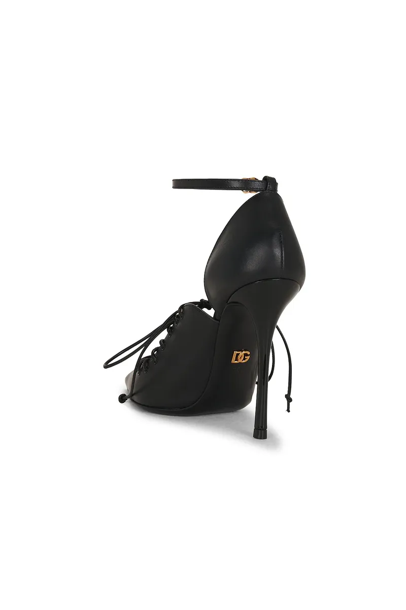 Dolce & Gabbana Lace-Up Pump | Thumbnail 3 Dolce & Gabbana Lace-Up Pump | Thumbnail 3