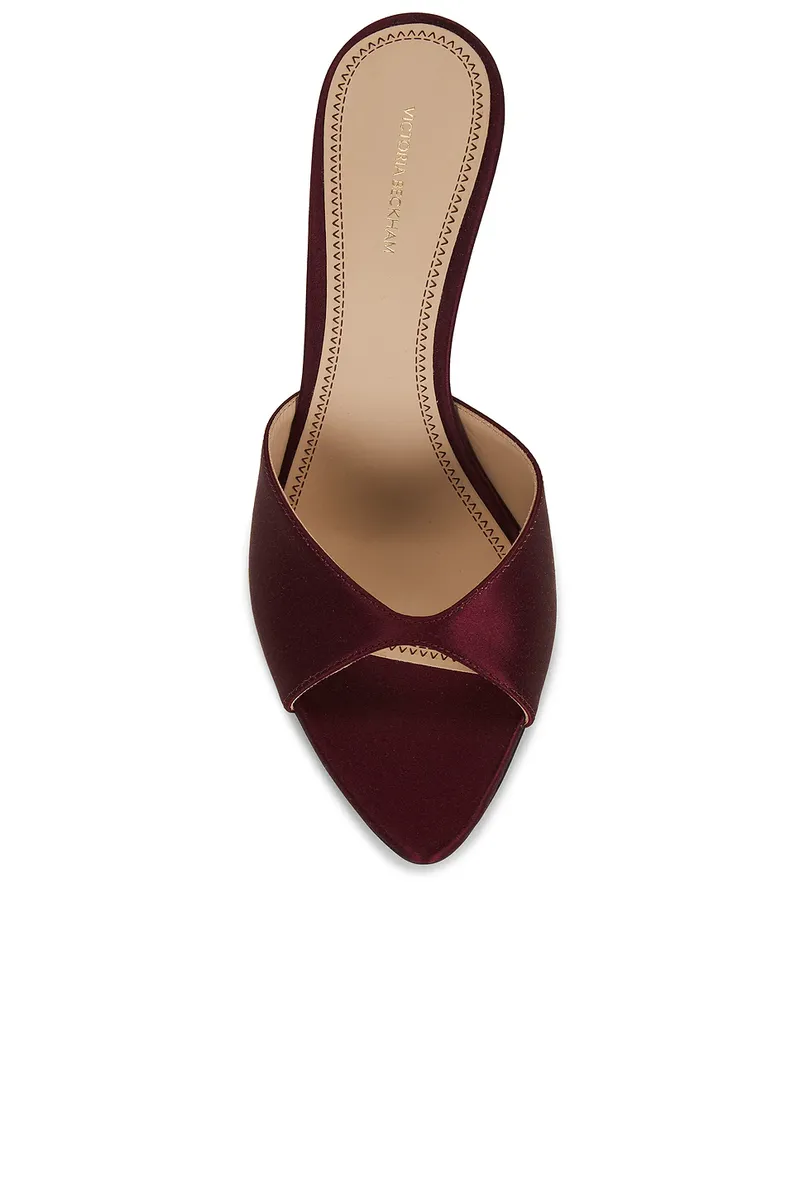 Victoria Beckham Harlow Open Toe 100 Mule | Thumbnail 4 Victoria Beckham Harlow Open Toe 100 Mule | Thumbnail 4