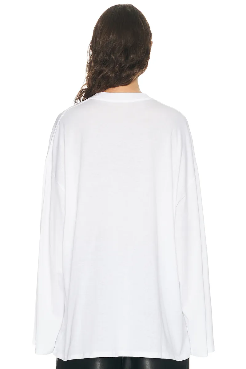 The Frankie Shop Rio Oversized Sleeve Tee | Thumbnail 3