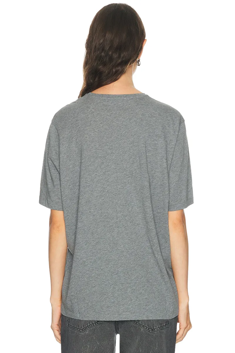 The Frankie Shop Harper Soft Organic T-Shirt | Thumbnail 3 The Frankie Shop Harper Soft Organic T-Shirt | Thumbnail 3