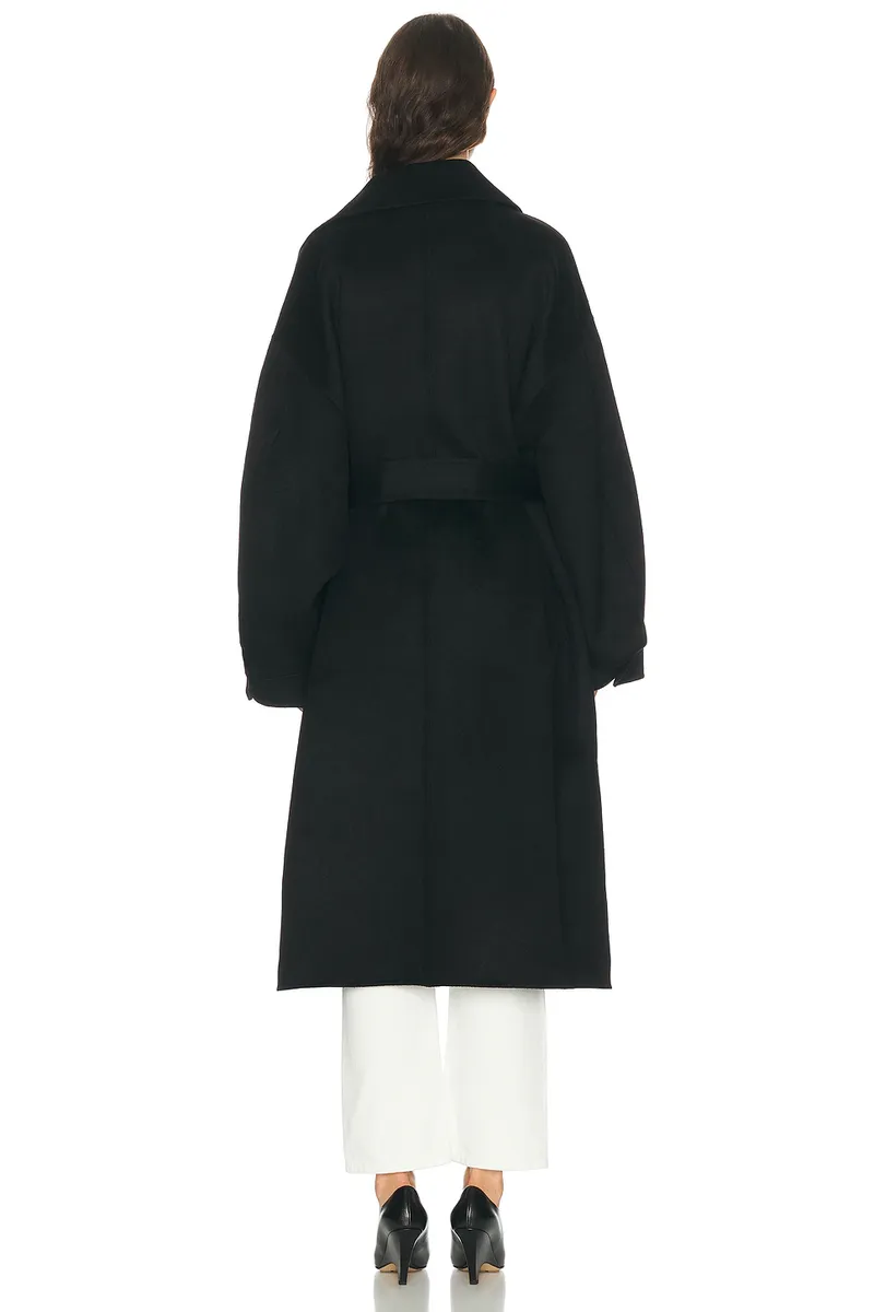 The Frankie Shop Issen Wool Trench Coat | Thumbnail 4