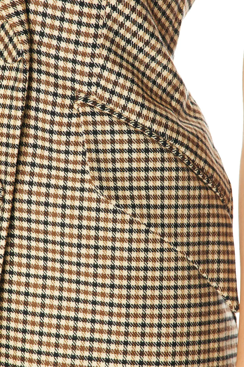 SANS FAFF Check Juniper Mini Dress | Thumbnail 4 SANS FAFF Check Juniper Mini Dress | Thumbnail 4