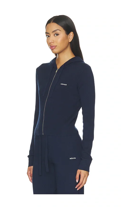 Adanola Knit Zip Up Hoodie | Thumbnail 2 Adanola Knit Zip Up Hoodie | Thumbnail 2