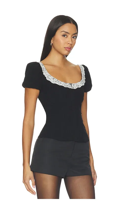 MORE TO COME Hannah Puff Sleeve Top | Thumbnail 2