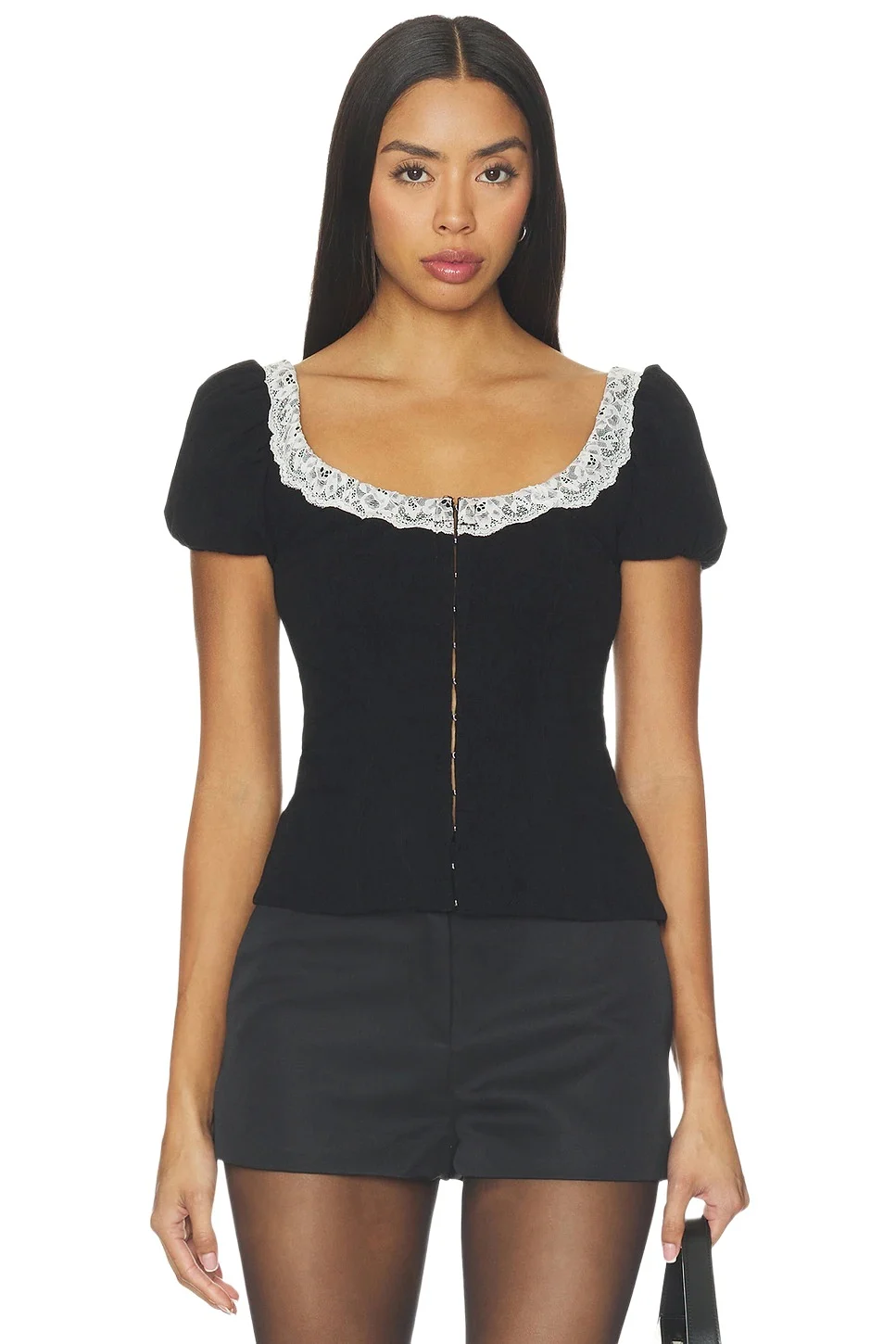 MORE TO COME Hannah Puff Sleeve Top