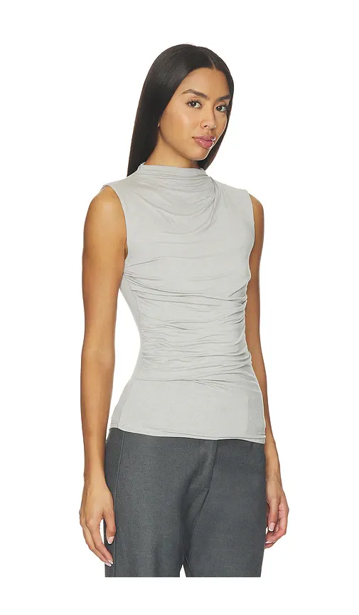 ENZA COSTA Fluid Viscose Jersey Sleeveless Twist Top | Thumbnail 2 ENZA COSTA Fluid Viscose Jersey Sleeveless Twist Top | Thumbnail 2