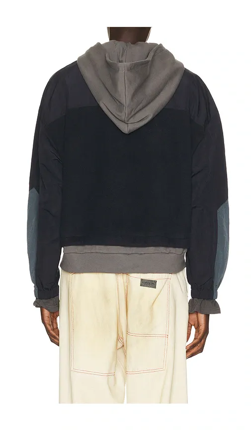 We11Done Layered Fleece Hoodie | Thumbnail 2 We11Done Layered Fleece Hoodie | Thumbnail 2