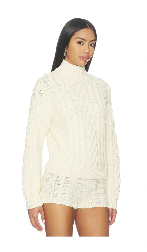 Lovers and Friends Dottie Funnel Neck Sweater | Thumbnail 2