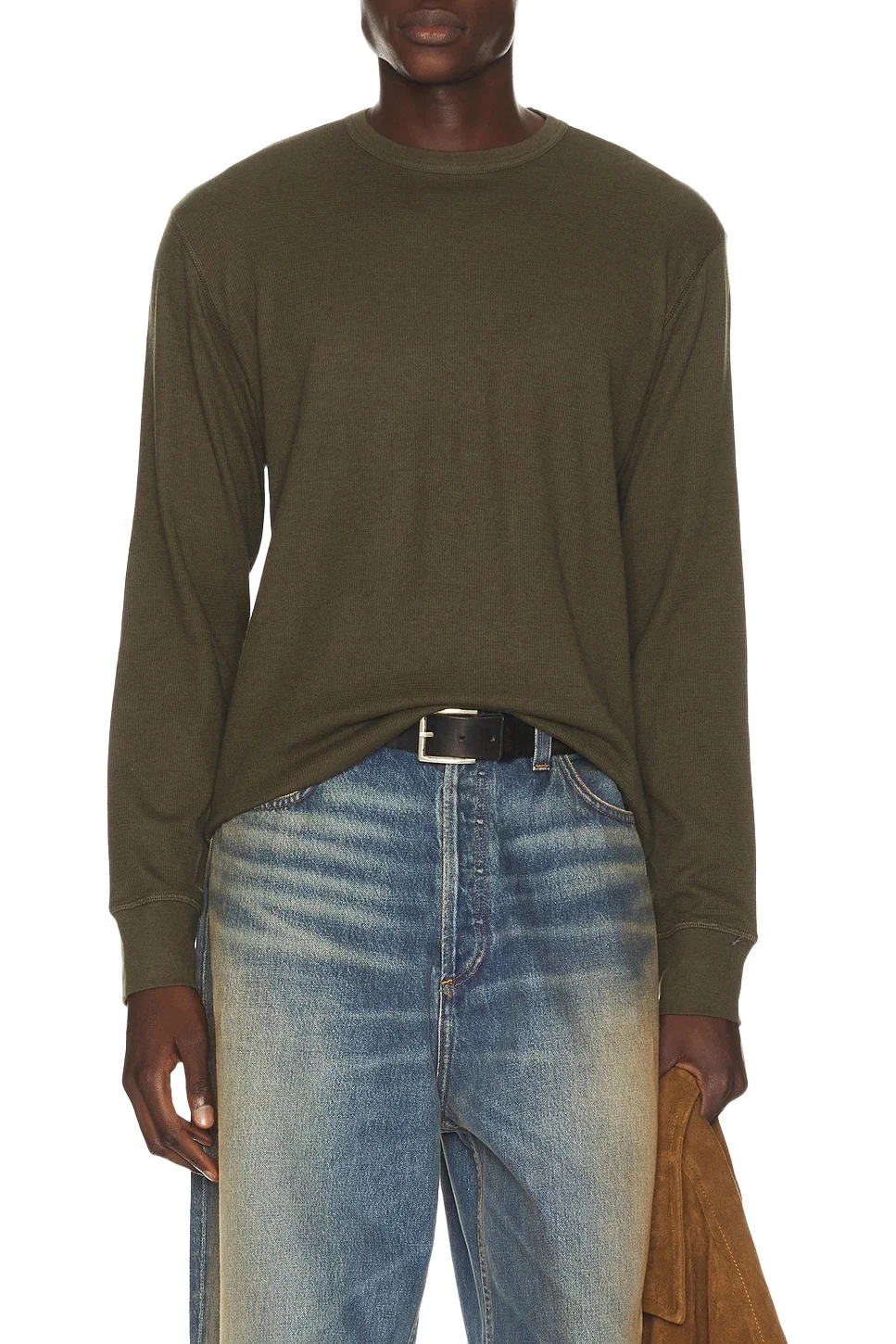 Wool Waffle Long Sleeve Tee Wool Waffle Long Sleeve Tee