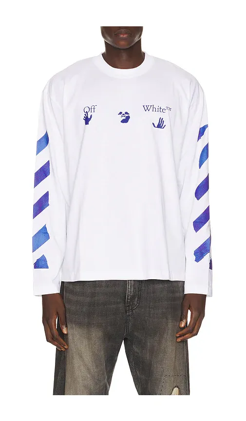 Off-White Bacco Arrow Skate Long Sleeve Tee | Thumbnail 2 Off-White Bacco Arrow Skate Long Sleeve Tee | Thumbnail 2