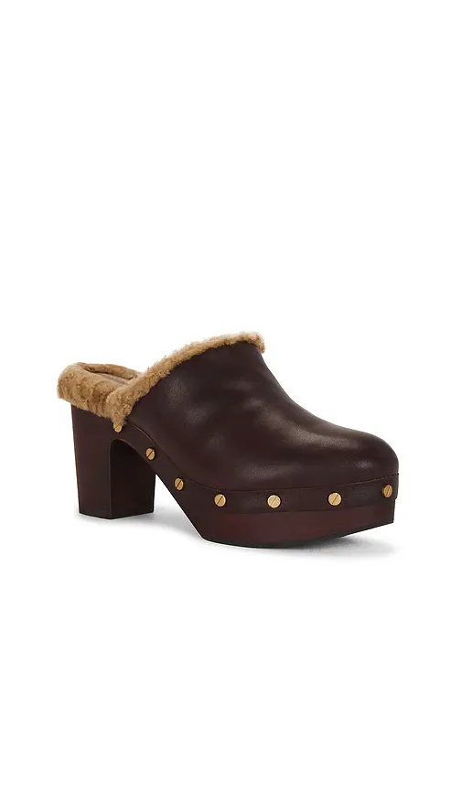 Veronica Beard Larken Shearling Platform Clog | Thumbnail 2 Veronica Beard Larken Shearling Platform Clog | Thumbnail 2