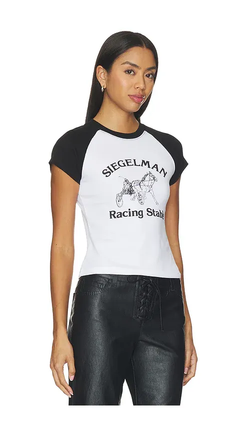 Siegelman Stable Short Sleeve Racing Stable Raglan Tee | Thumbnail 2 Siegelman Stable Short Sleeve Racing Stable Raglan Tee | Thumbnail 2
