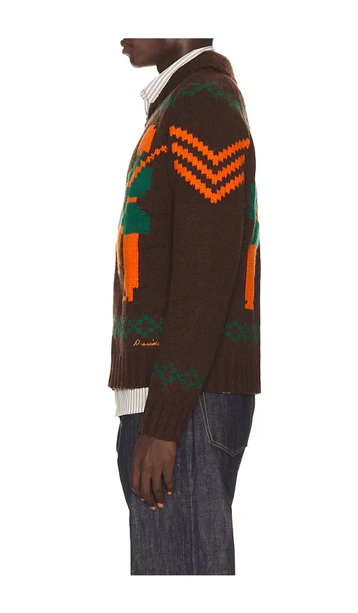 President's Cowichan Vintage Intarsia Sweater | Thumbnail 2 President's Cowichan Vintage Intarsia Sweater | Thumbnail 2