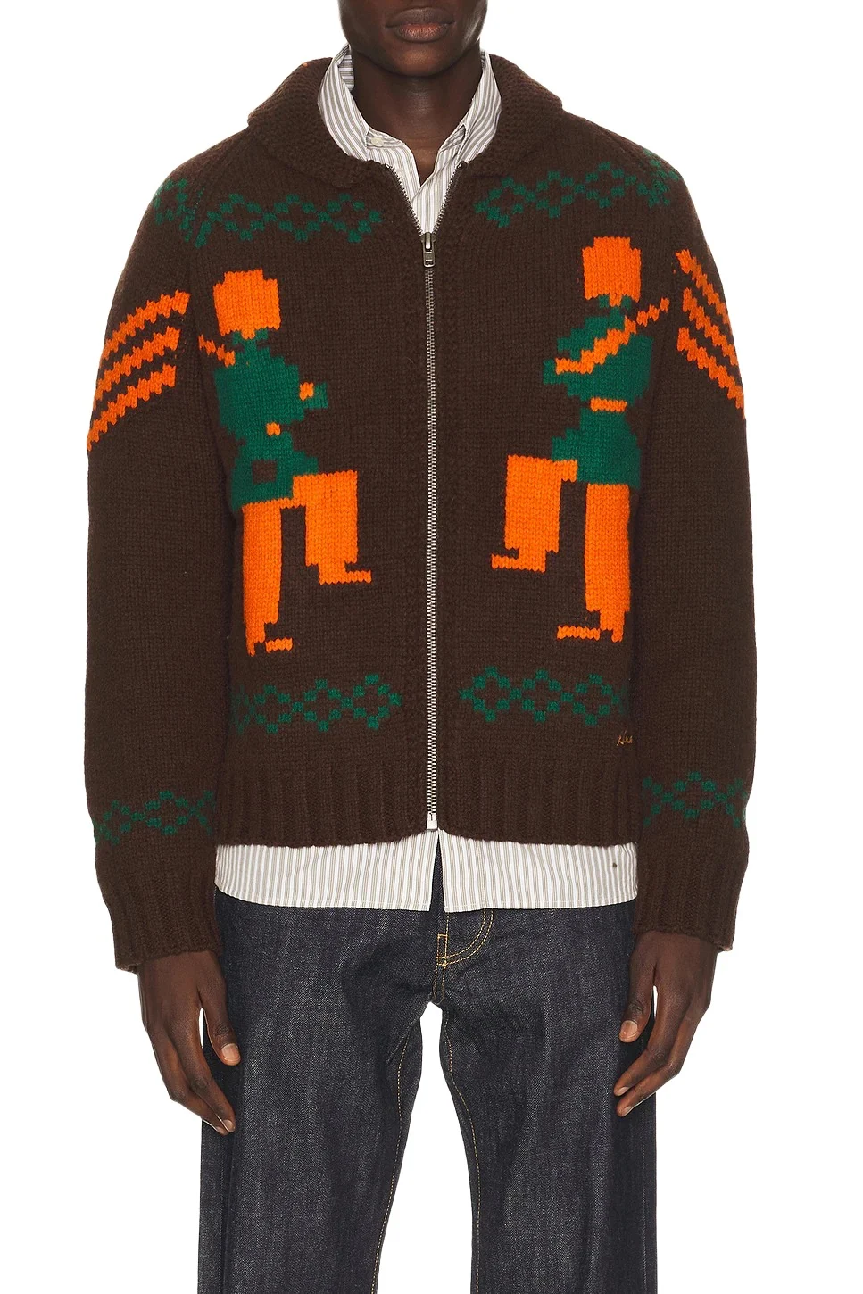President's Cowichan Vintage Intarsia Sweater