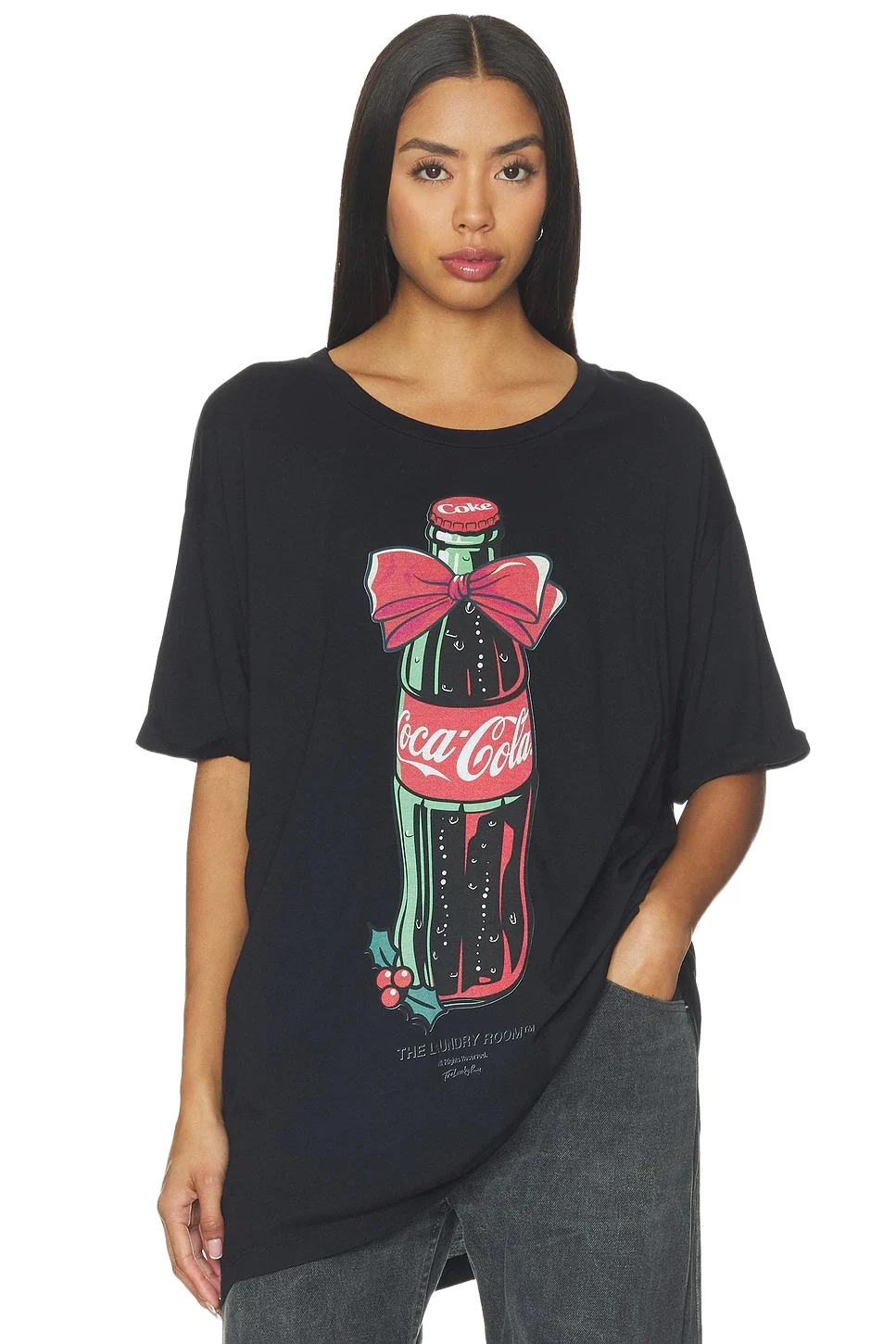 The Laundry Room Coca-cola Bow Oversized Tee