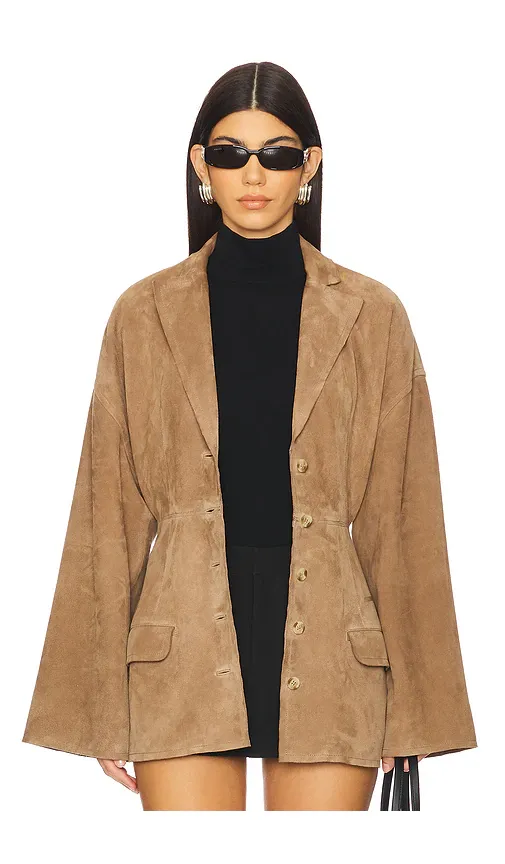 EAVES Salta Suede Jacket | Thumbnail 2 EAVES Salta Suede Jacket | Thumbnail 2