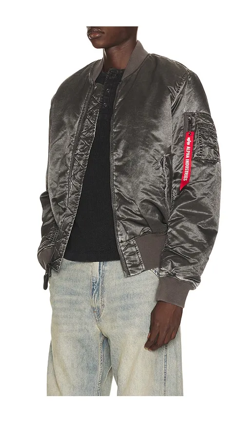 Alpha Industries MA-1 Heritage Fit Battlewash Flight Jacket | Thumbnail 2