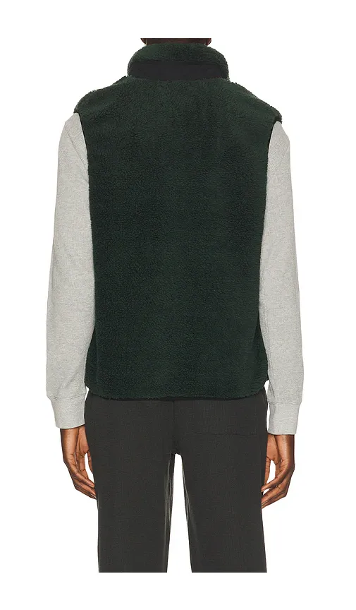 Museum of Peace and Quiet Wordmark Sherpa Vest | Thumbnail 2 Museum of Peace and Quiet Wordmark Sherpa Vest | Thumbnail 2