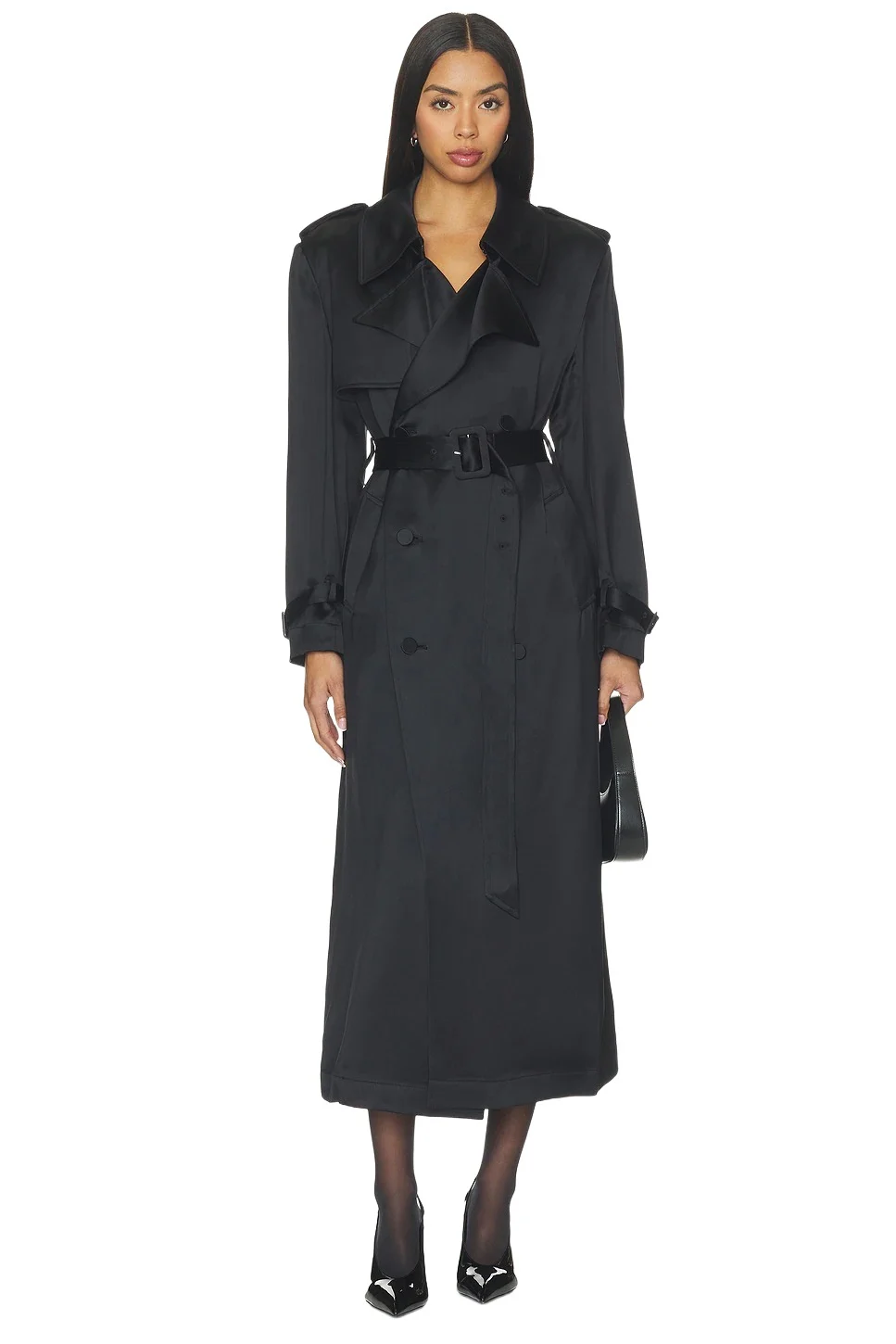 Alvida Belted Long Coat
