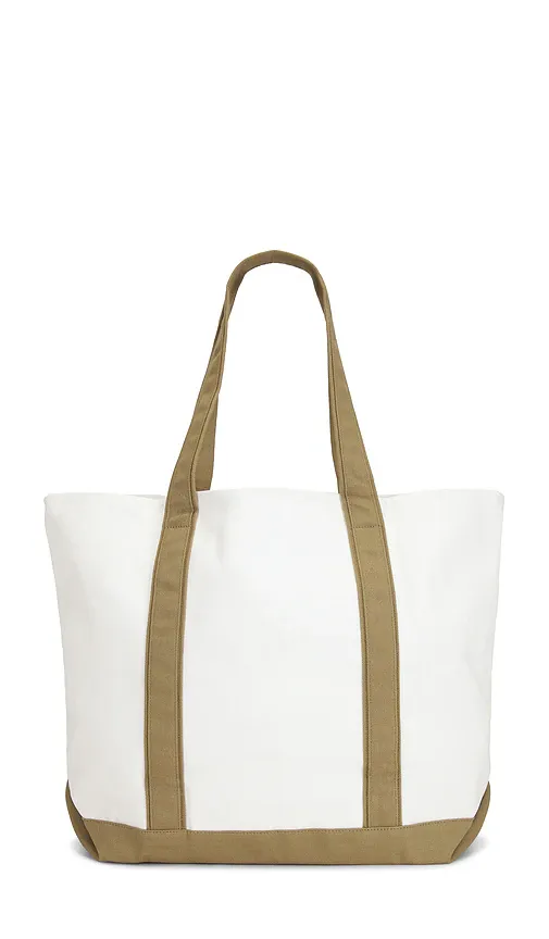 Museum of Peace and Quiet Stencil Boat Tote | Thumbnail 2 Museum of Peace and Quiet Stencil Boat Tote | Thumbnail 2
