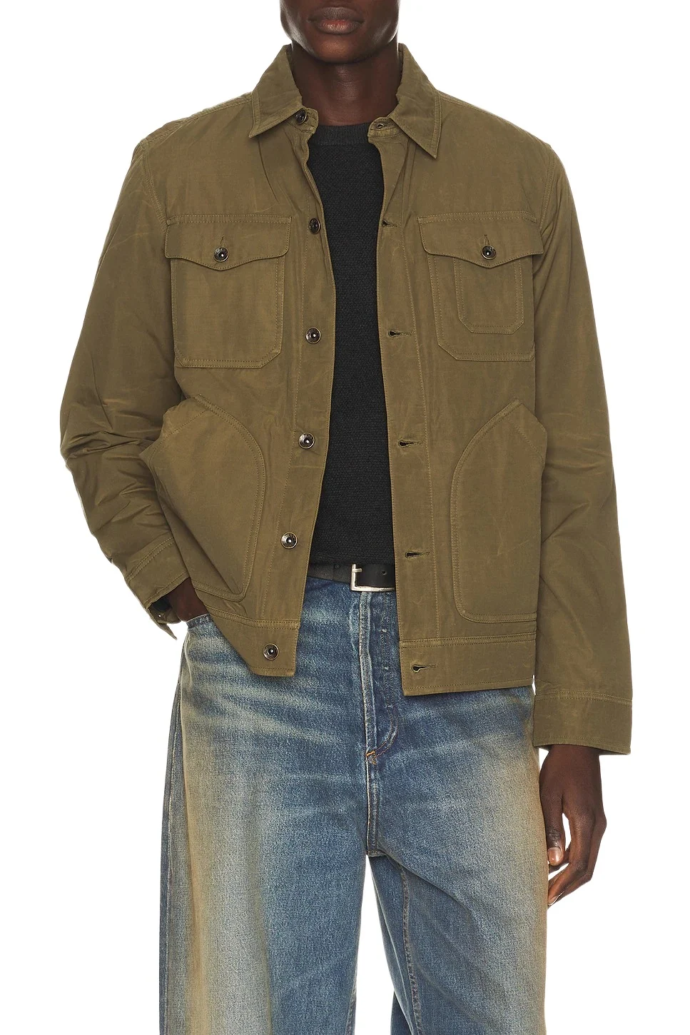 Faherty Frontier Trucker Jacket