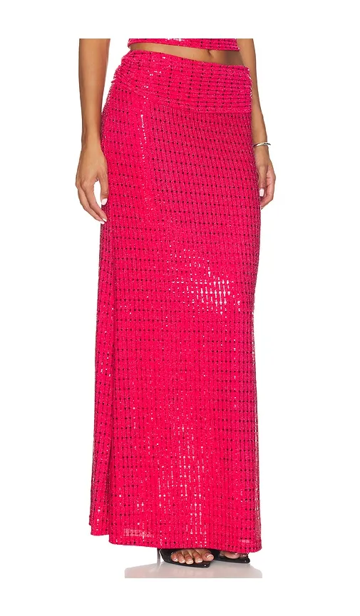 Runaway The Label Retta Ruched Waistband Maxi Skirt | Thumbnail 2 Runaway The Label Retta Ruched Waistband Maxi Skirt | Thumbnail 2