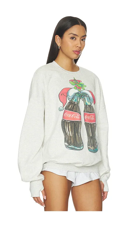 The Laundry Room Coca Cola Mistle Toe Jump Jumper Sweatshirt | Thumbnail 2
