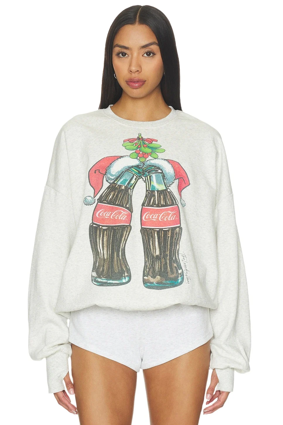 The Laundry Room Coca Cola Mistle Toe Jump Jumper Sweatshirt