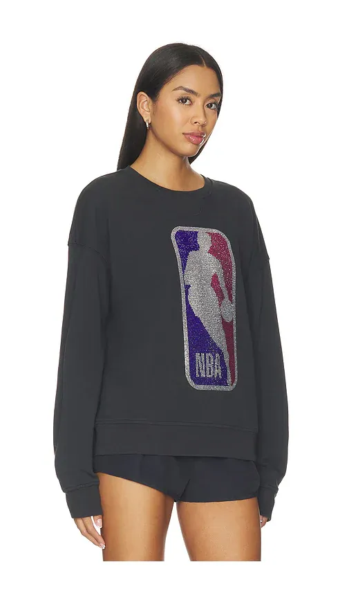 Terez NBA Logo Gems Crew Sweatshirt | Thumbnail 2 Terez NBA Logo Gems Crew Sweatshirt | Thumbnail 2