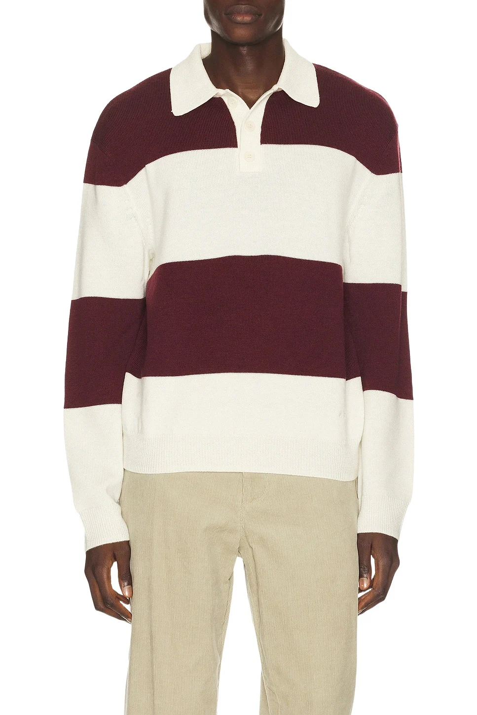 A.P.C. Luis Logo Polo Sweater