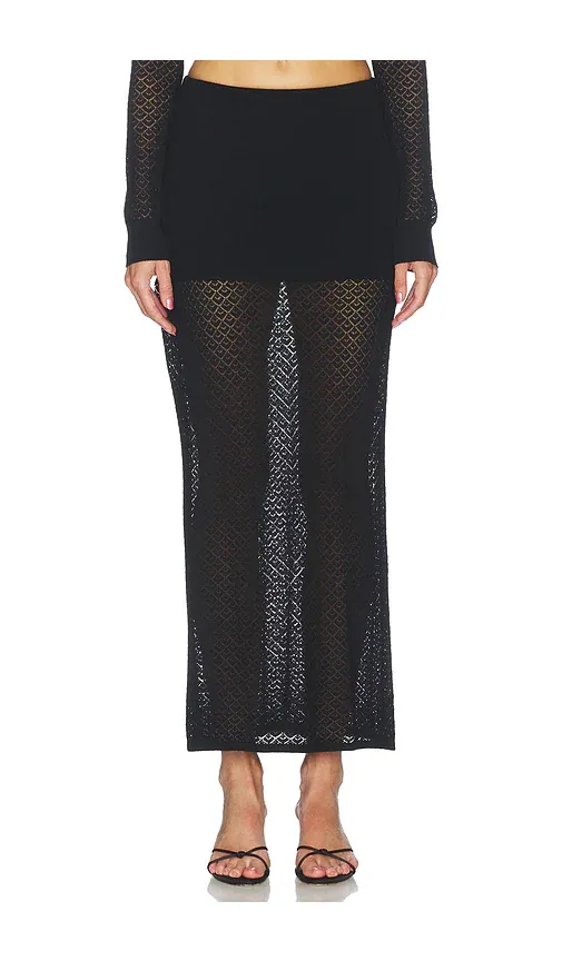 Lovers and Friends Belen Pointelle Skirt | Thumbnail 2 Lovers and Friends Belen Pointelle Skirt | Thumbnail 2