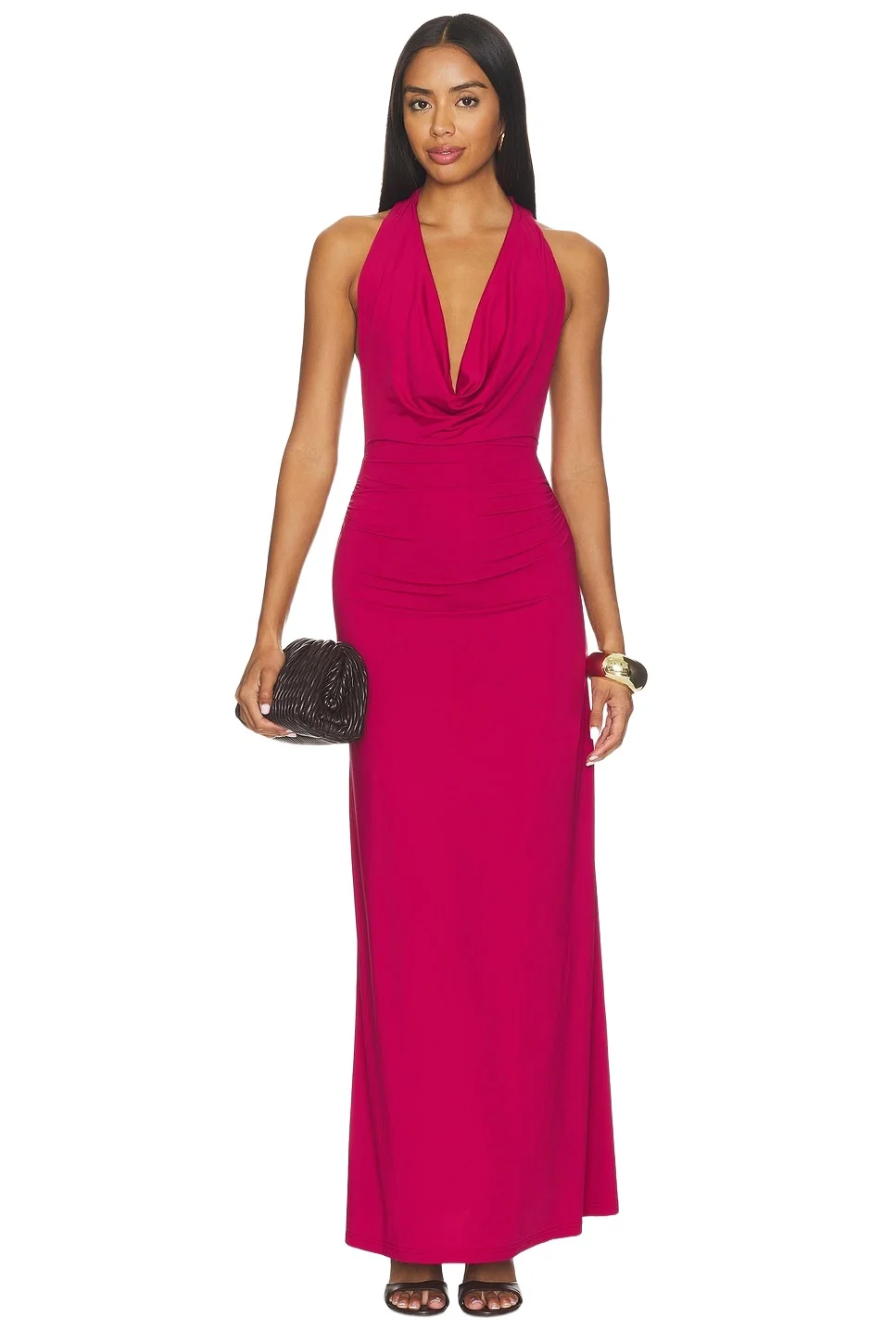 Runaway The Label Ivy Cowl Racerback Maxi Dress