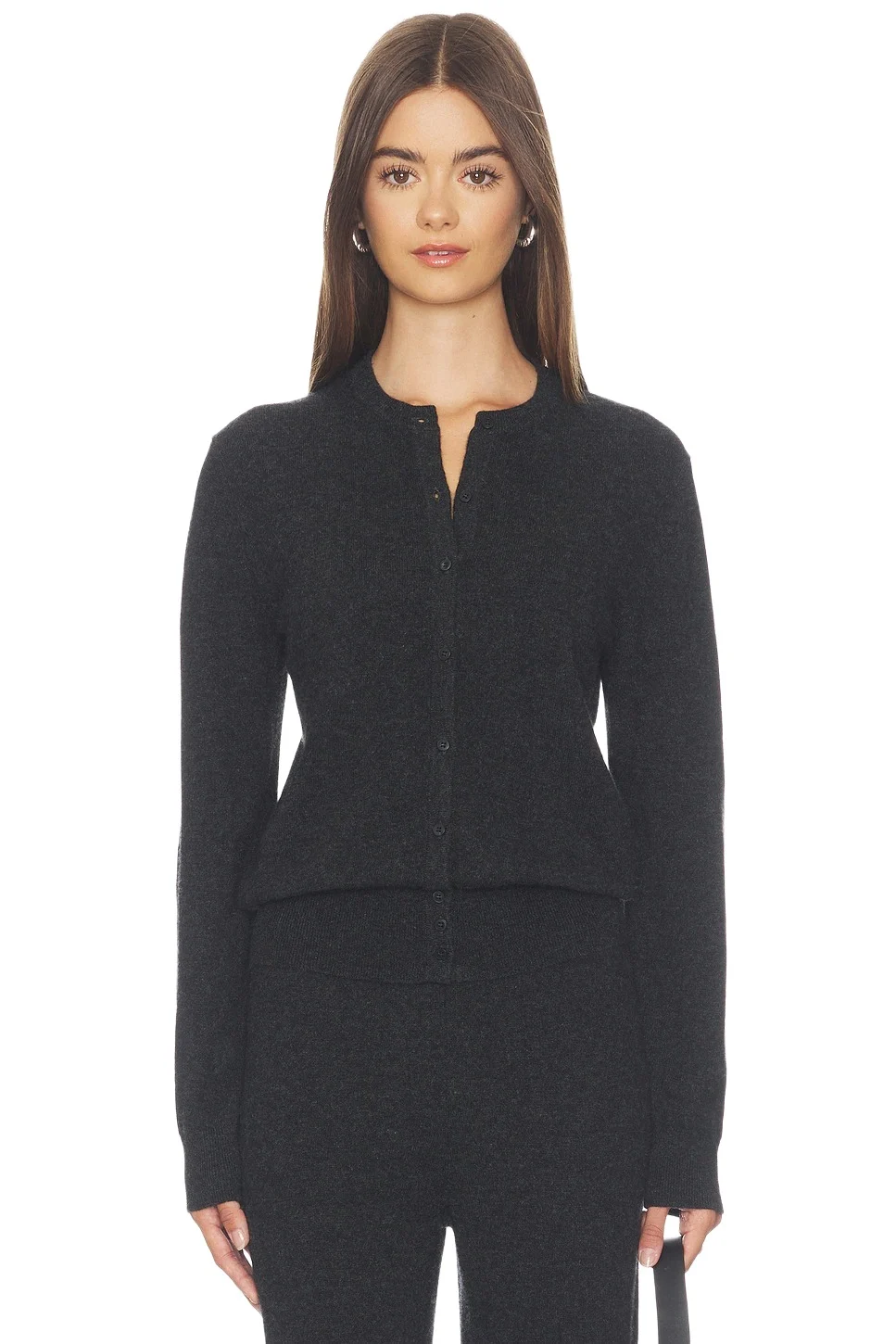 Atelier Cashmino High Neck Cardigan Atelier Cashmino High Neck Cardigan