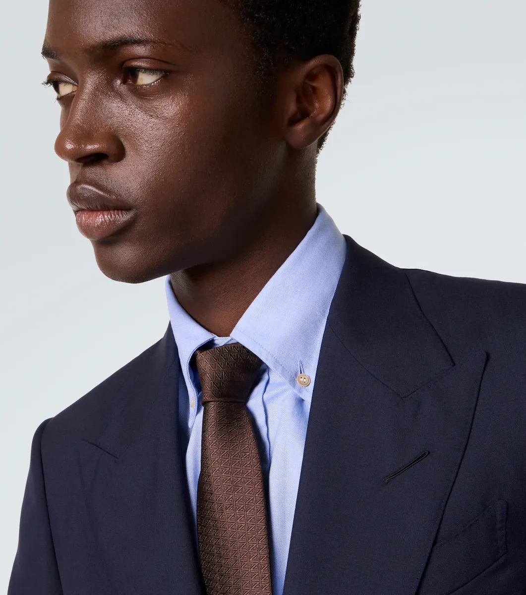 Zegna Silk jacquard tie | Thumbnail 3 Zegna Silk jacquard tie | Thumbnail 3