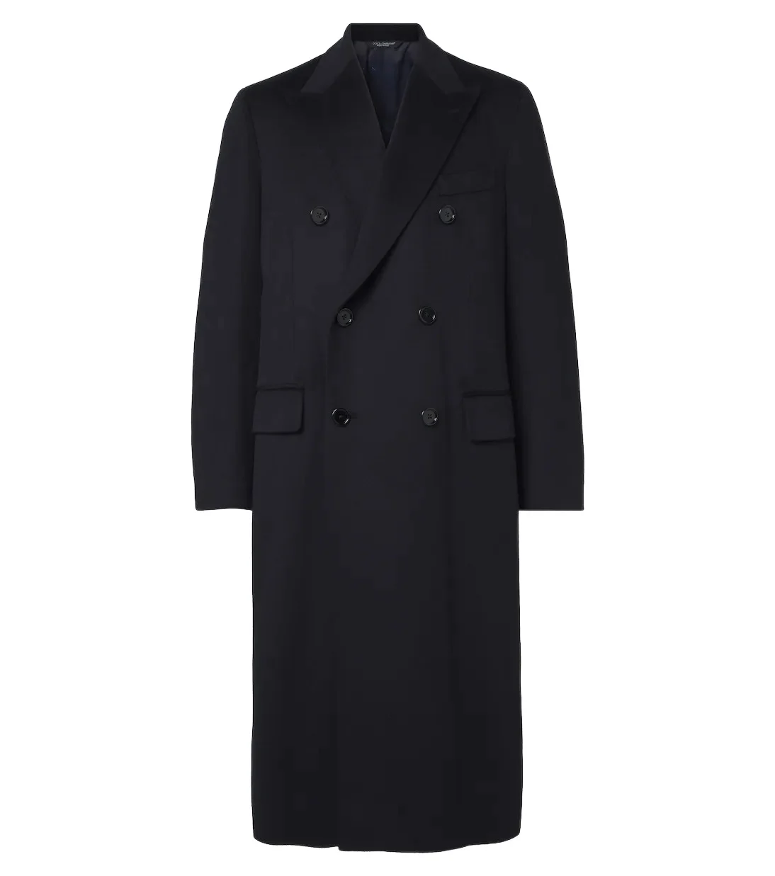 Dolce & Gabbana Double-breasted virgin wool coat