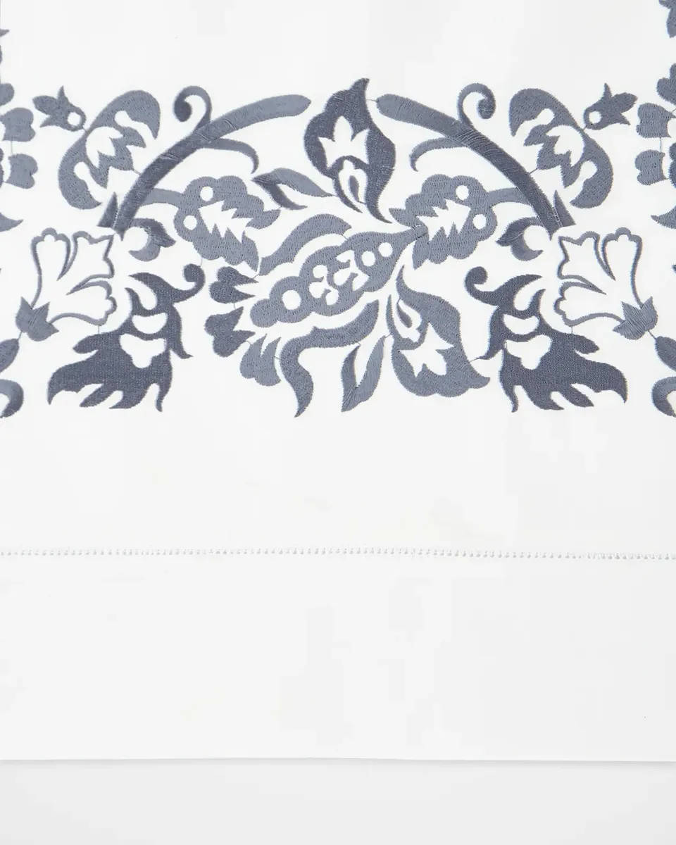 Sferra Saxon King Embroidered Sham | Thumbnail 2 Sferra Saxon King Embroidered Sham | Thumbnail 2