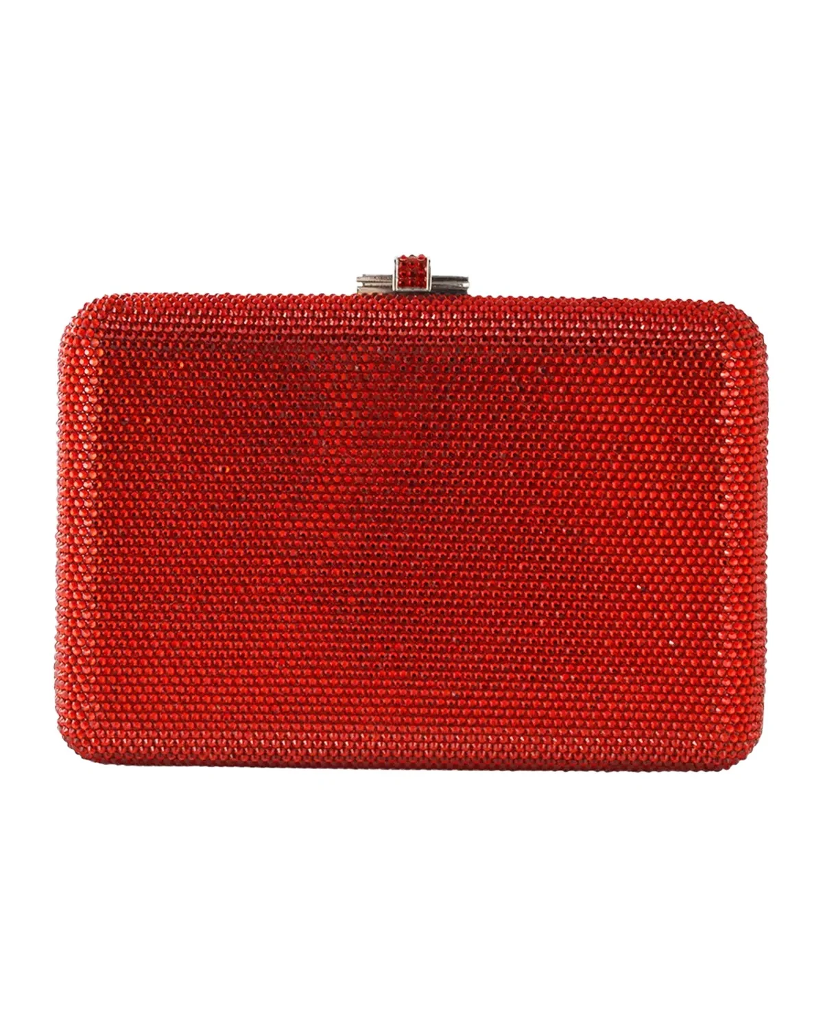 Judith Leiber Couture Slim Slide Crystal Evening Clutch Bag