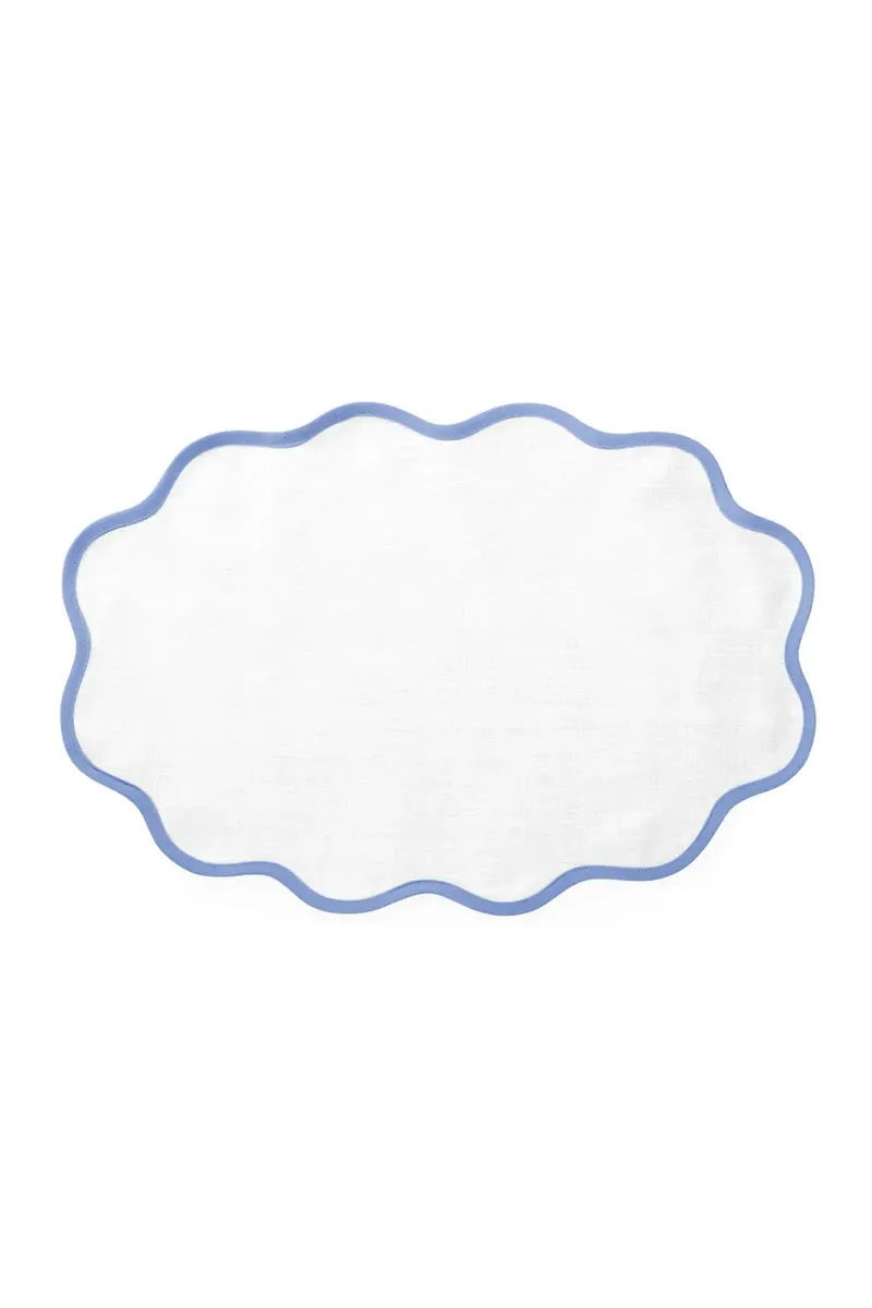 Matouk Casual Couture Scallop Placemats | Thumbnail 2 Matouk Casual Couture Scallop Placemats | Thumbnail 2