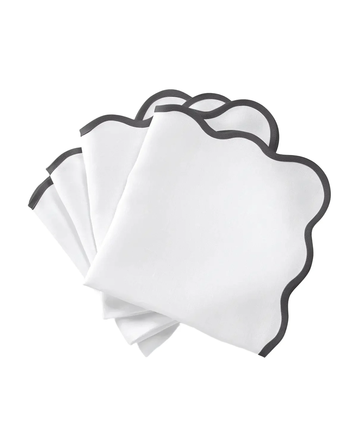 Matouk Casual Couture Scallop Napkins