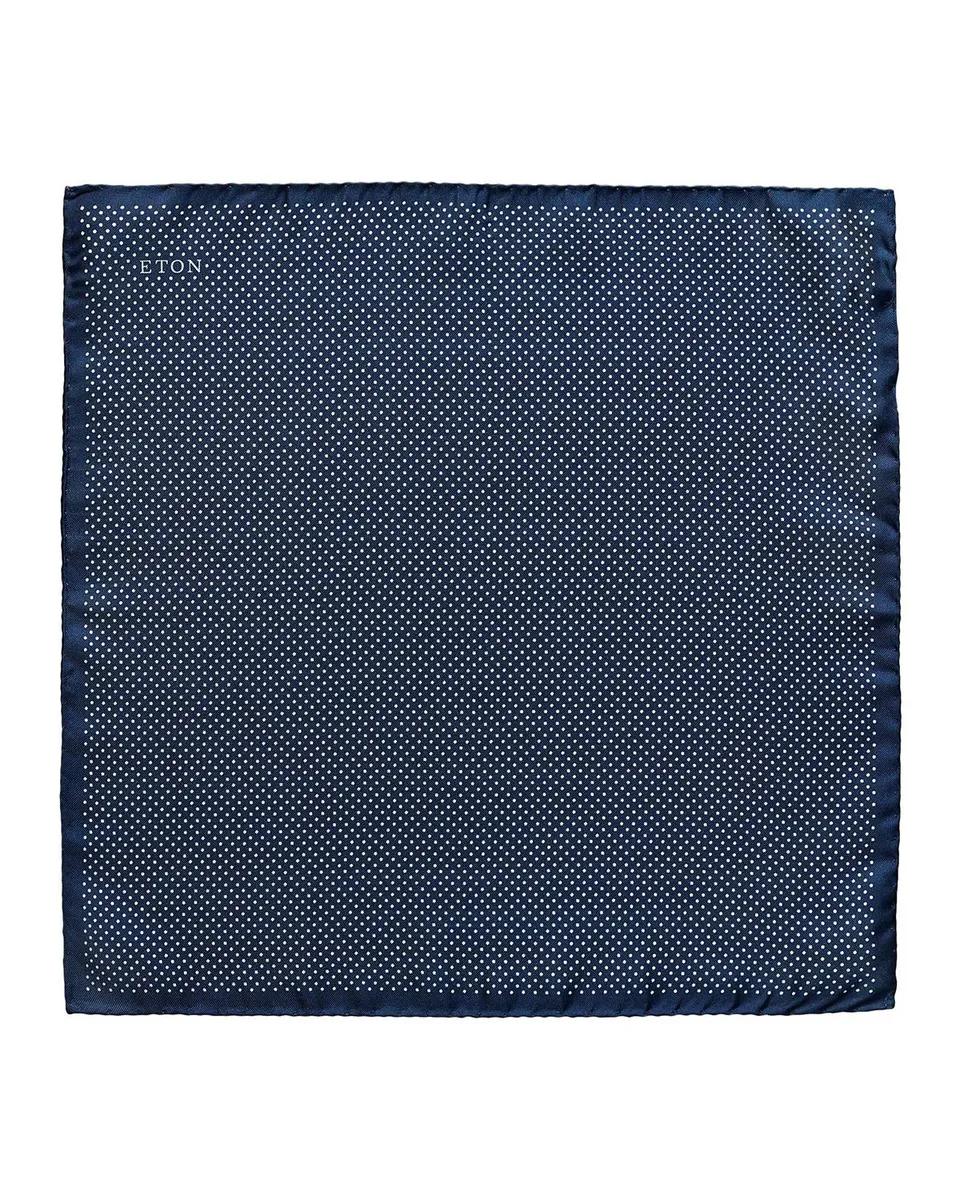 Eton Men's Polka Dot Pocket Square | Thumbnail 2