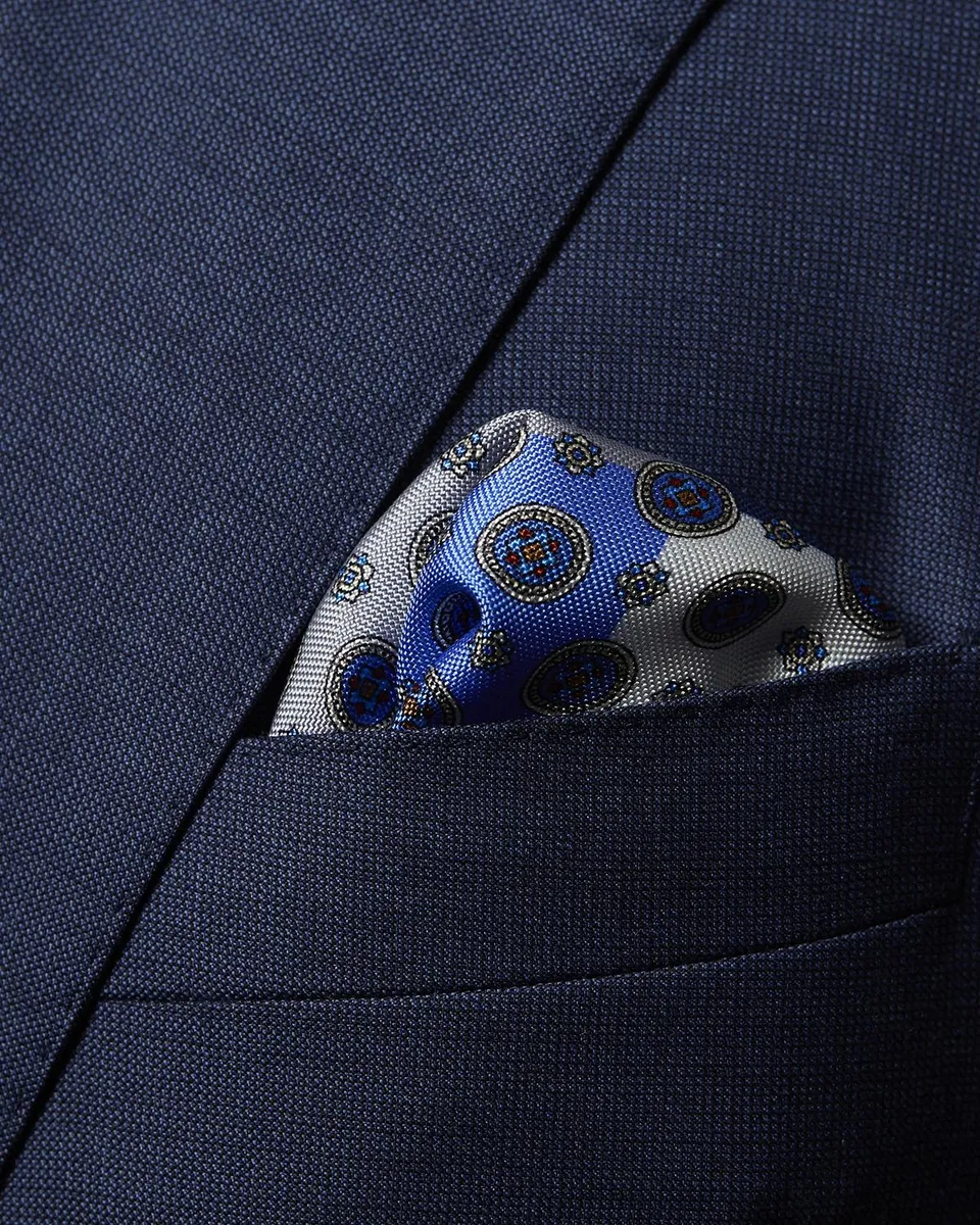 Eton Men's Four-in-One Silk Pocket Square | Thumbnail 3