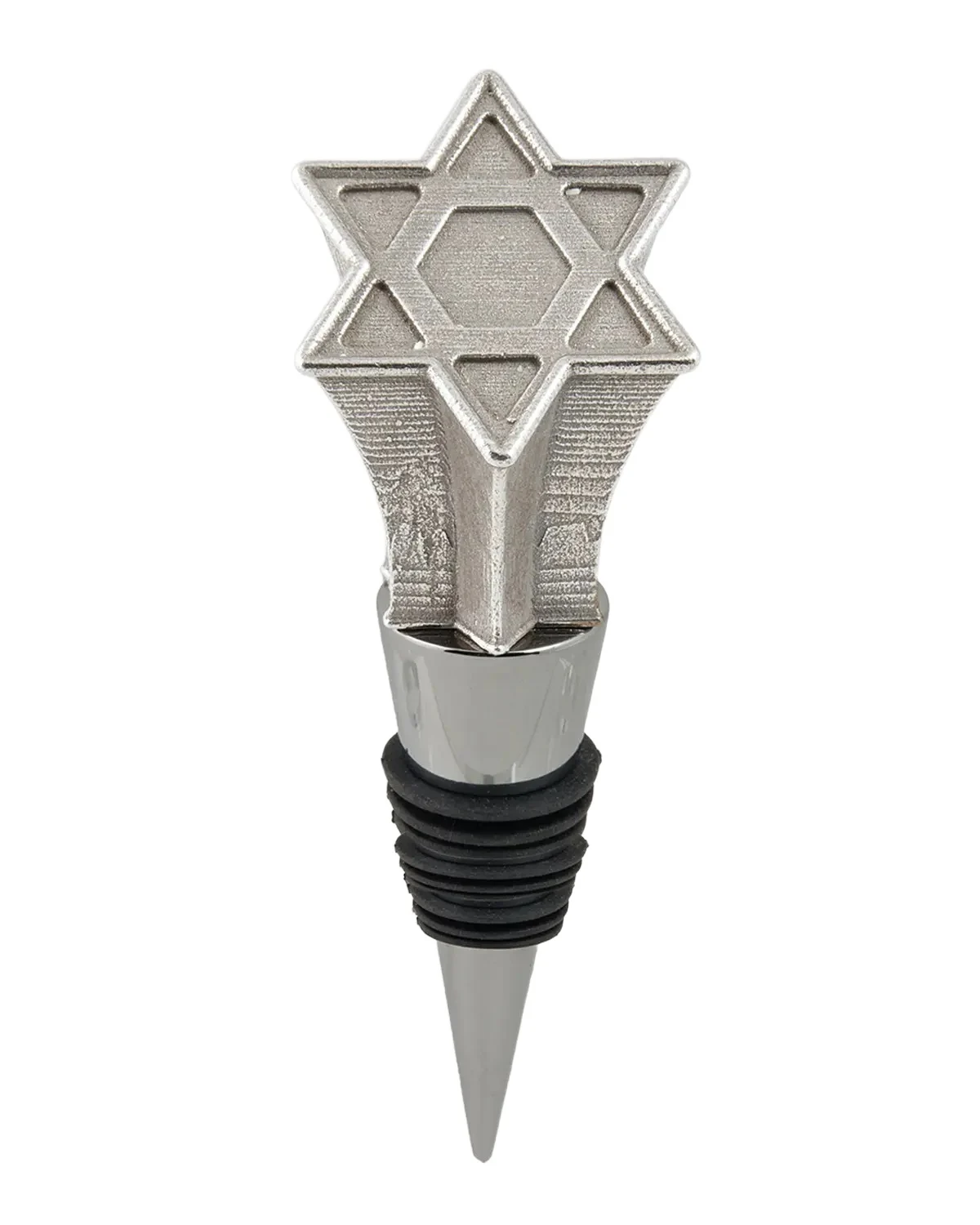 Joy Stember Metal Arts Studio Star of David Bottle Stopper