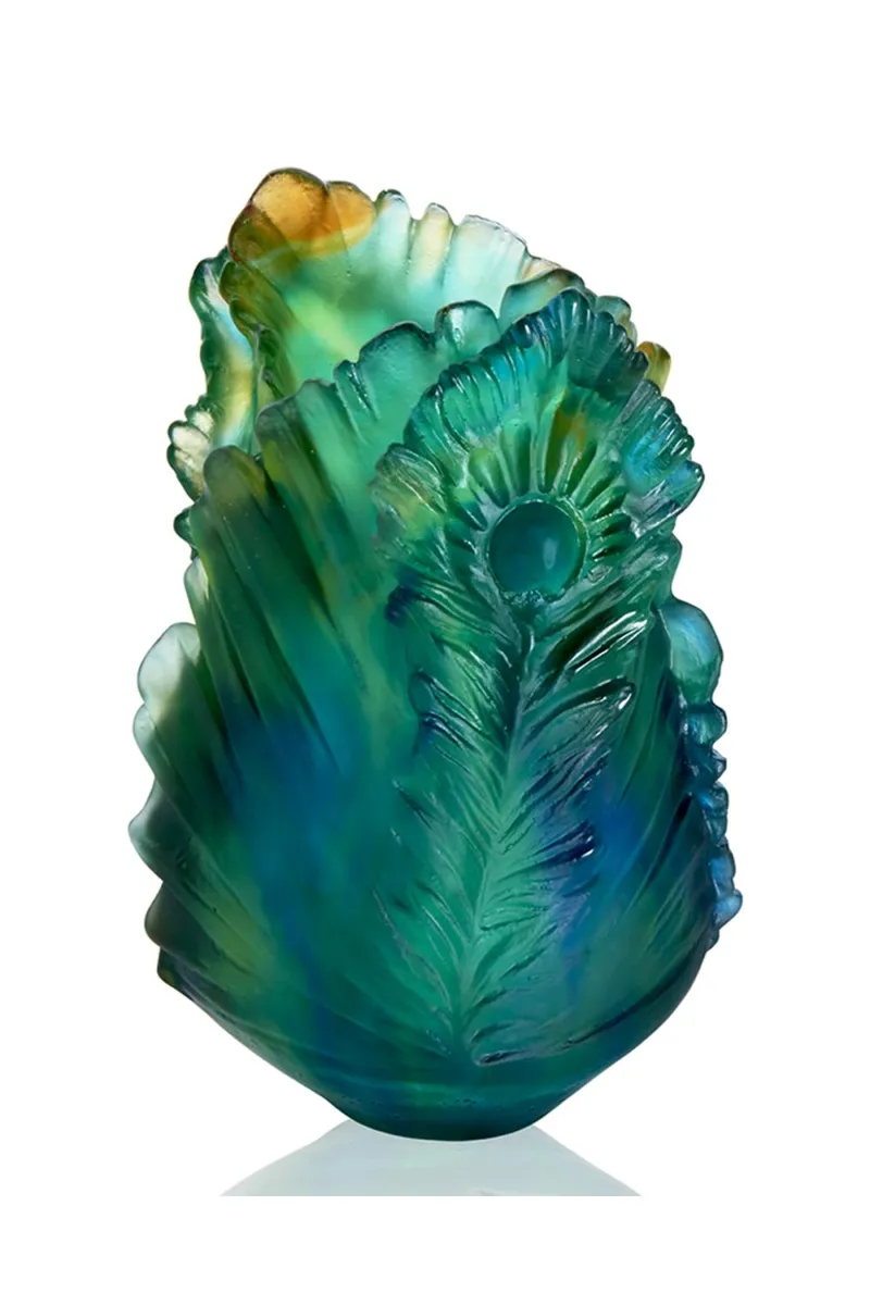 Daum Fleur de Paon Vase - Small | Thumbnail 3