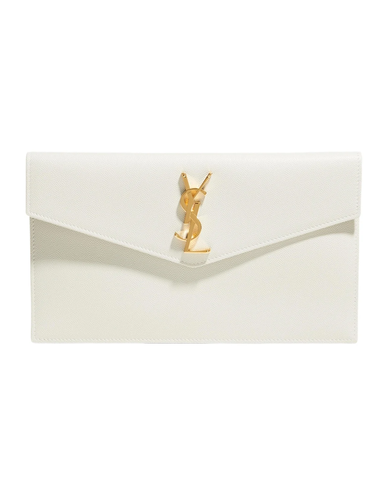 Uptown YSL Pouch in Grained Leather Uptown YSL Pouch in Grained Leather