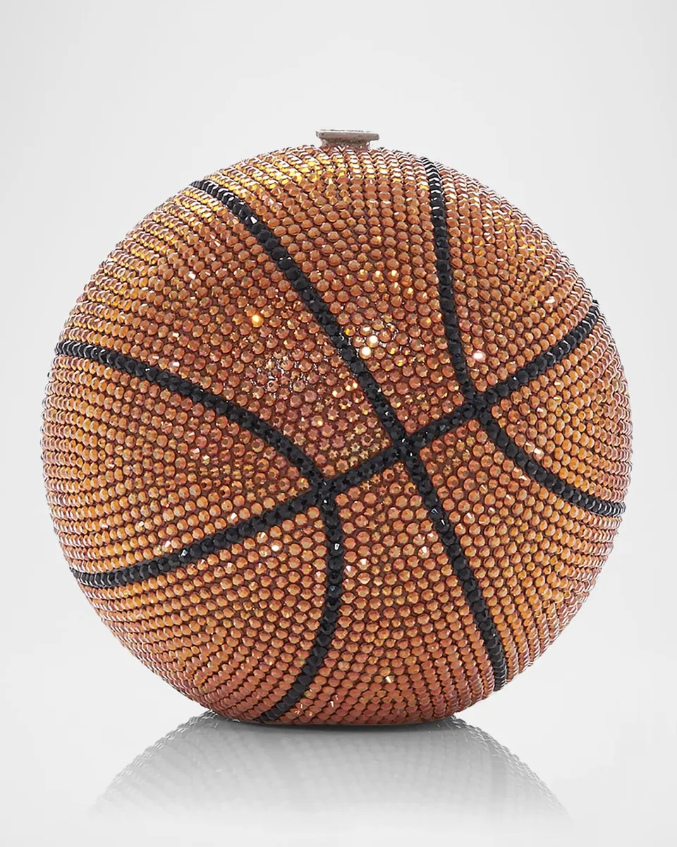 Judith Leiber Couture Basketball Crystal Sphere Clutch Bag | Thumbnail 4 Judith Leiber Couture Basketball Crystal Sphere Clutch Bag | Thumbnail 4